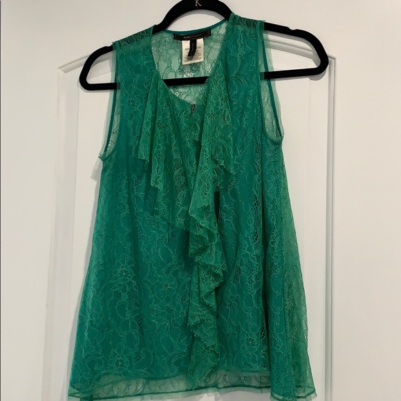 Green lace shirt - Picture 1 of 1